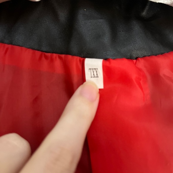 Black Faux Leather Trench Coat Vegan Halloween Gothic Vampire Matrix Punk Sz XXL - Picture 6 of 8